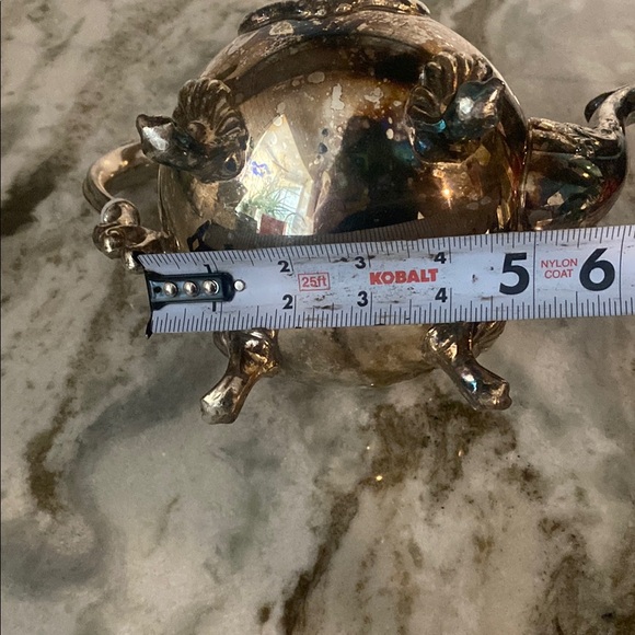 Vintage Georgetown by F.B Rogers Elegant Silver Teapot/coffee pot. Cottagecore - Picture 11 of 12